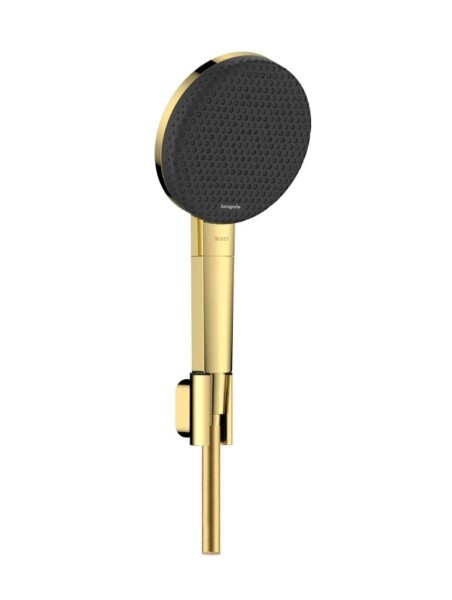 HANSGROHE - Raindance Alive Select S Set sprchové hlavice, držáku a hadice, 3 proudy, EcoSmart, leštěný vzhled zlata 24612990