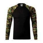 Pánská košile Rimeck Camouflage LS M MLI-16633 maskáčová hnědá košile XS