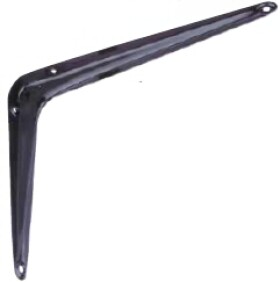 Vseprotruhlare.cz policová konzole hnědá velikost: 100x125mm (10778)