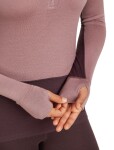 Dámské merino tričko s dlouhým rukávem ICEBREAKER Wmns 260 ZoneKnit LS Half Zip, Java/Summit/Cb velikost: S