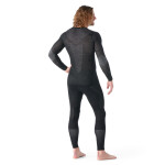 Pánské merino triko dlouhý rukáv SMARTWOOL Men's Intraknit Thermal Merino Base Laye, Black/White velikost: M