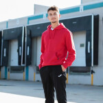 Pánská/chlapecká mikina Joma Montana Hoodie Red Velikost: 3XL
