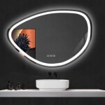 REA - Zrcadlo LED 70x100cm FOG HOM-05516