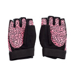 Gymnastické rukavice Pink/Gray W HMS RST03 r.S dámské NEUPLATŇUJE SE