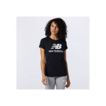 New Balance ESSENTIALS STACKED LOGO TEE BK WT91546BK tričko