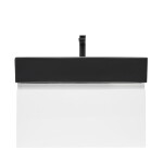 Koupelnová skříňka s umyvadlem SAT B-WAY 59x30x45 cm bílá lesk BWAY60WU2BB BWAY60WU2BB