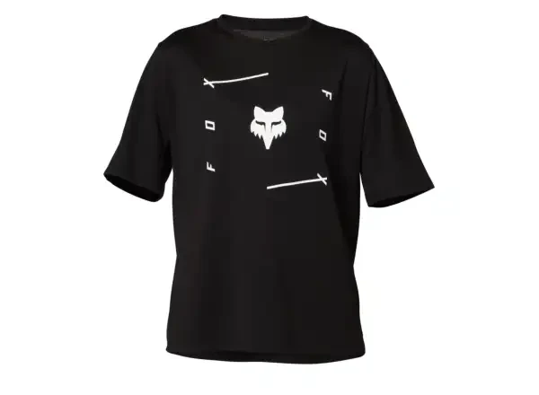 Fox Yth Ranger Dr Veni dětský dres krátký rukáv Black vel. M