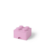 LEGO úložný box šuplíkem světle růžová