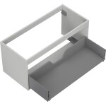 MEXEN - Box-A skříňka pro umyvadlo 100, 1 šuplík, šedý mat 91AX0-1000-470-1-62