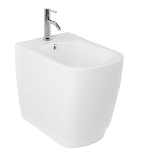 KLUDI - Resa S Stojící bidet, otvor pro baterii, matná bílá 27BIB0153