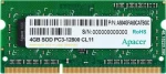 Apacer 4GB 1600MHz / SODIMM / DDR3 / CL11 / 1.5V (AS04GFA60CAQBGC)