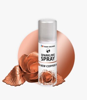 Barva ve spreji Food Colours New Copper (50 ml) Měděná