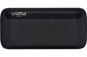 Crucial X8 1TB černá / 2.5 USB-C / R: 1050 MBs / 3y (CT1000X8SSD9)