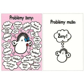 Sheepworld, 027497, blahopřání Problém muže, 1 ks