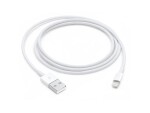 Apple originální datový kabel Lightning bílá 1m / bulk - bez krabičky (8592118064996)