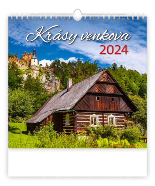 Nástěnný kalendář Helma 2024 - Krásy venkova