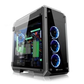 THERMALTAKE case View 71 TG černá / Tower / USB 2.0 | USB 3.0 / bez zdroje / E-ATX / průhledná bočnice (69667)