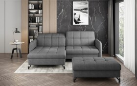 Sedací sestava Lorelle - sedací souprava + taburet Provedení: Levá varianta, látka: Omega 13