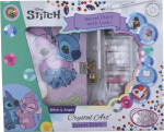 Crystal Art blok se zamykáním - Stich a Angel - EPEE