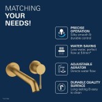 GROHE - Essence Umyvadlová baterie L pod omítku, 2-otvorová instalace, kartáčovaný Cool Sunrise 19967GN1