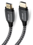 HImage HDMI 2.1 šedá / HDMI kabel / 3 m / Ethernet / pozlacené konektory