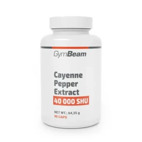 Extrakt z kajenského pepře - GymBeam (90 kaps.) (108427-1-90caps)