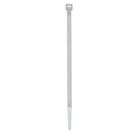 Mercodan Kabelová stahovací páska 4,5x160 mm bílá / Kabelová stahovací páska / 50 ks (600619)
