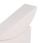 PLUSH NEST PLUSH NEST Dětská polohovatelná lenoška Krémový beránek 145 × 35 × 45 cm