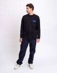 Tričko Carhartt WIP L/S Framework T-Shirt Black
