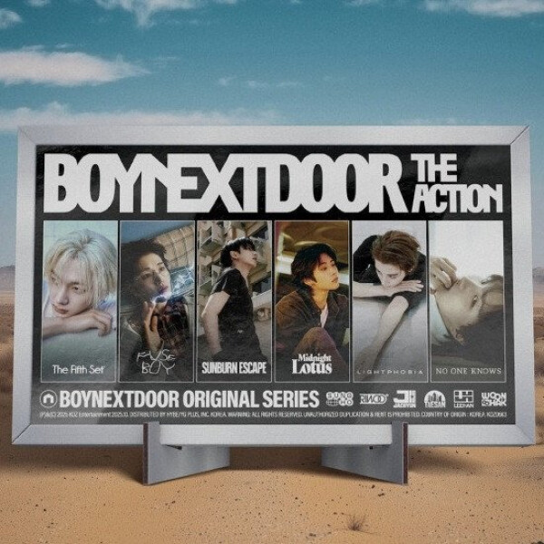 CD Boynextdoor: 5th EP [The Action] (Frame Version) - Boynextdoor