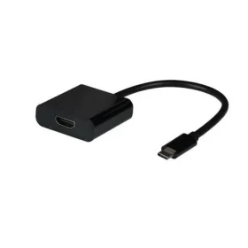 EFB USB-C - HDMI černá / Adaptérový kabel / 4K 30Hz / HDCP 1.4 / 0,15 m (EBUSBC-HDMI-4K30)