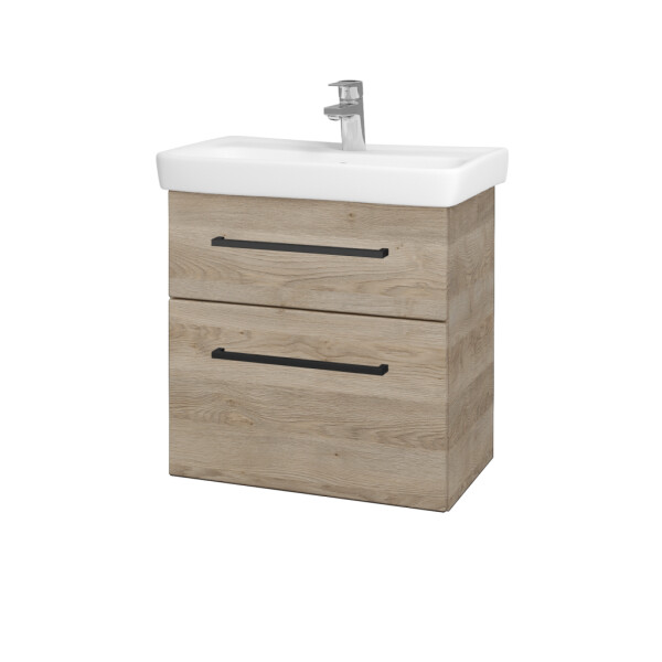 Dřevojas - Umyvadlová skříňka GO SZZ2 60 - D17 Colorado / Úchytka T06 / D17 Colorado 204839H