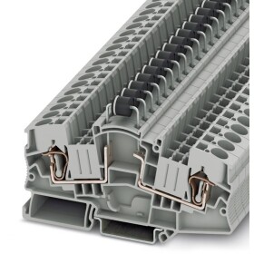 Phoenix Contact 3035692 řadová svorka pro konstrukční prvky 8.2 mm pružinová svorka šedá 50 ks