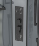 Sprchový box čtvrtkruh 90x90 cm SAT SATBOXS90CT SATBOXS90CT
