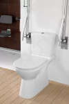 VILLEROY & BOCH - ViCare WC kombi mísa bezbariérová, Vario odpad, DirectFlush, AntiBac, CeramicPlus, alpská bílá 4620R0T2