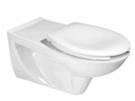 SAPHO - HANDICAP závěsná WC mísa prodloužená 37,5x73cm, Rimless, bílá K670-002