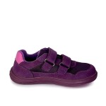 Dívčí celoroční barefoot tenisky Bugga SAFI Dark Purple B00201-06 - 32