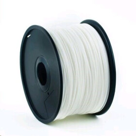 Gembird 3DP-ABS1.75-01-W Filament ABS bílá / struna pro 3D tiskárnu / ABS / 1.75mm / 1kg (3DP-ABS1.75-01-W)