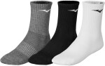 Tréninkové ponožky Mizuno Training 3P Socks 32GX2505Z99 - tři páry Velikost textilu: S