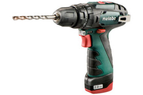 Metabo PowerMaxx SB Basic / Aku Příklepová vrtačka / 10.8V / 2x2.0Ah / 10mm sklíčidlo / 1400 ot-min / 2100 příklepů-min (600385500)