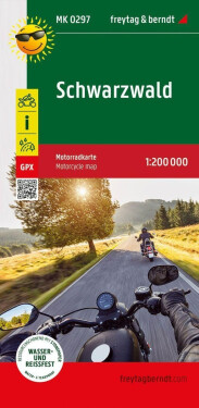 Černý les 1:200 000 / motocyklová mapa, 1. vydání