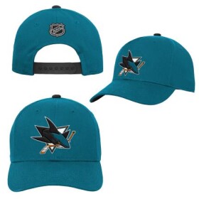 Outerstuff Dětská kšiltovka San Jose Sharks NHL Precurved Snap
