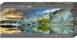 HEYE Panoramatické puzzle Modré jezero
