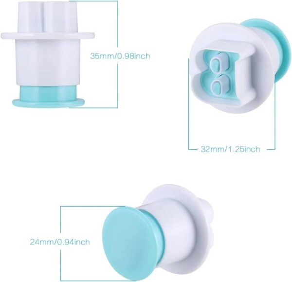 Dortisimo Plastové vypichovače Abeceda velká (26 ks)