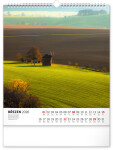 Nástěnný kalendář 2026 NOTIQUE - Toulky moravskou krajinou, 30 x 34 cm
