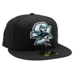 New Era Pánská kšiltovka San Jose Sharks NHL SJ Logo 59FIFTY Fitted Velikost: 7 1/2