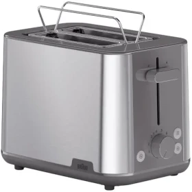 Braun PurShine HT1510.GY šedá / Topinkovač / 900 W / 2 topinky / regulace opékání / aut. vypnutí (0X23010049)
