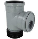 MIDAS Nástrčná odbočka DN 110/75 - 87° p1535