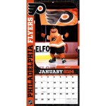 JF Turner Kalendář NHL Mascots 2024 Wall Calendar