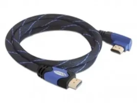 Delock Kabel High Speed HDMI s Ethernetem – HDMI A samec - HDMI A samec / pravoúhlý / 3 m (82957)